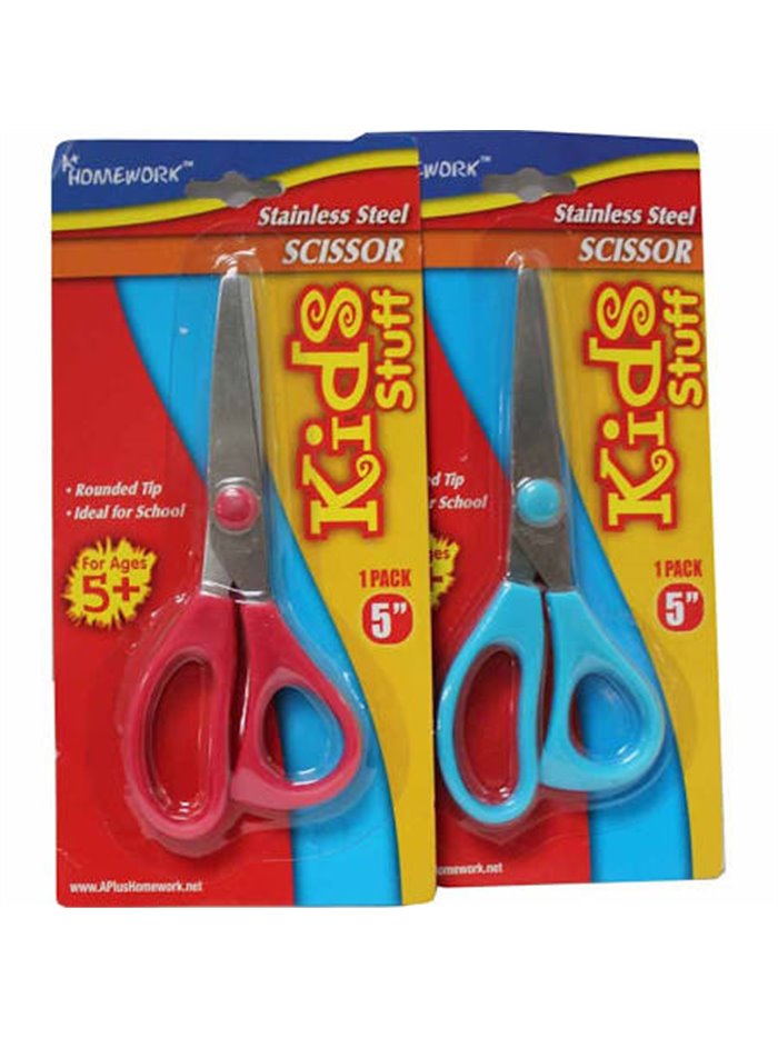 17256 - Scissor For Kids ( Tijera ) 5" - Box:  - Loc: J6