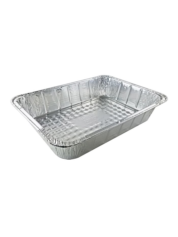 17439 - Aluminum Pan Rectangular (Oblong) - 100ct - Box:  - Loc: R2