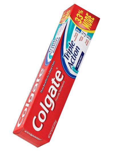 17442 - Colgate Toothpaste, Triple Action - 8 oz. - Box:  - Loc: H0