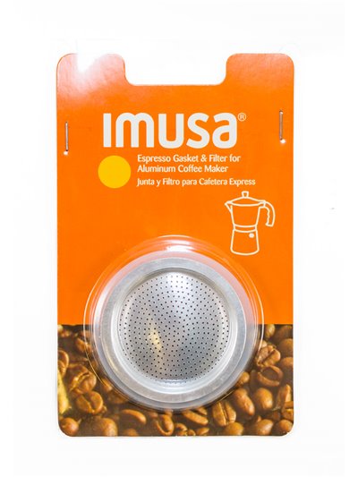 13031 - Imusa Gasket & Filter for Coffee Maker 3 Cups - Box:  - Loc: J11