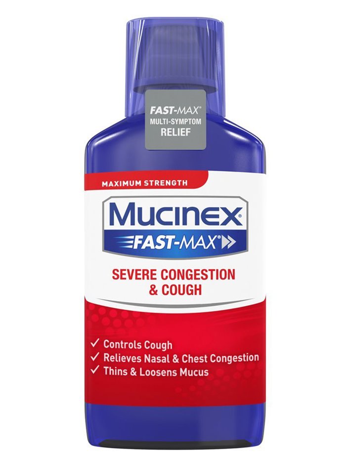 17549 - Mucinex Fast-Max Severe Congestion & Cough - 6 fl. oz. - Box:  - Loc: K4