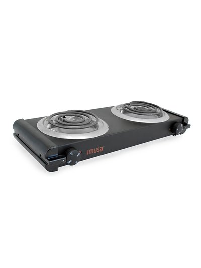 17593 - Imusa Electric Double Burner ( Estufa Electrica ) - 1500 Watts - Box:  - Loc: J13