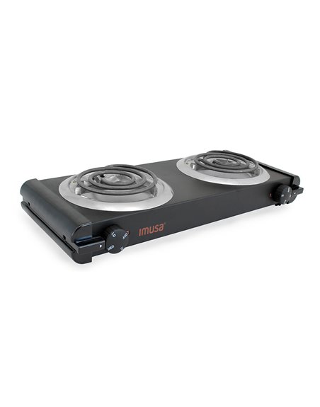 17593 - Imusa Electric Double Burner ( Estufa Electrica ) - 1500 Watts - Box:  - Loc: J13
