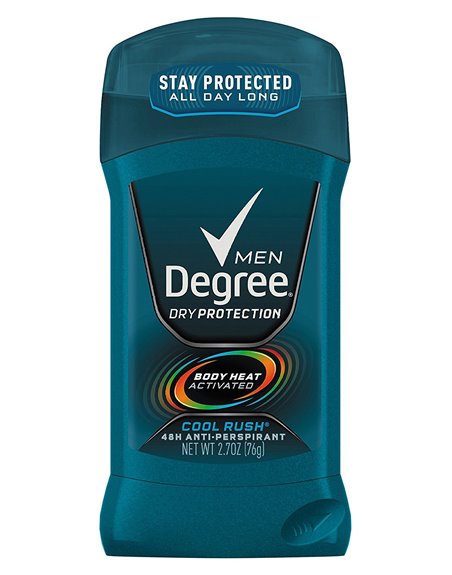 17650 - Degree Men Cool Rush - 2.7 oz. - Box:  - Loc: k7