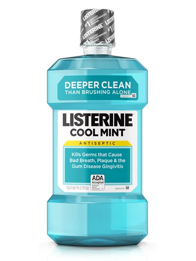 17652 - Listerine Cool Mint - 1.5 Lt. - Box:  - Loc: K5