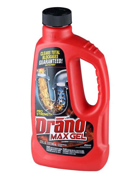 17689 - Drano Max Gel - 32 fl. oz.
(00117) - Box:  - Loc: C12