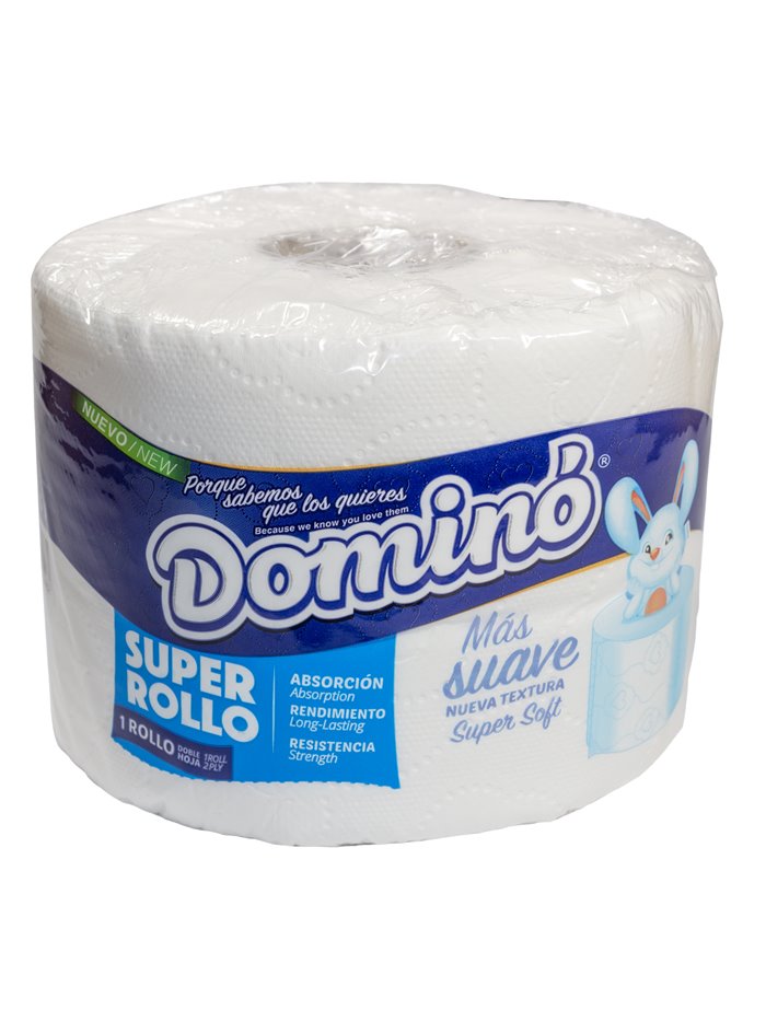17691 - Domino Bath Tissue, Super Rollo - 48 Rolls - Box:  - Loc: A7