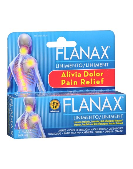 17780 - Flanax Liniment Liquid - 1 fl. oz. - Box:  - Loc: K1