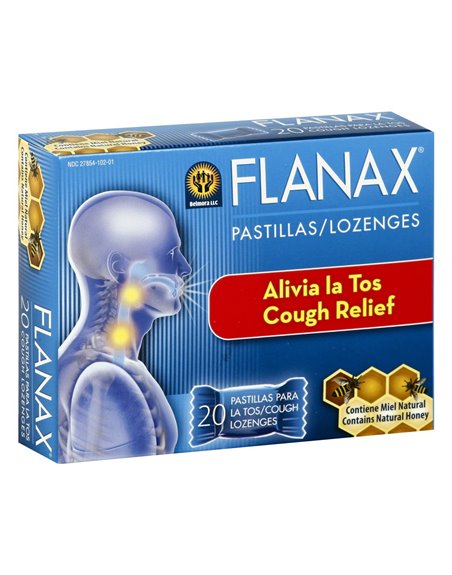 17894 - Flanax Throat Drpos Defense - 20ct. (Case of 24) - Box:  - Loc: K1
