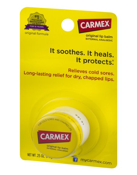 17924 - Carmex Classic Lip Balm - 12ct/0.25 oz. - Box:  - Loc: K1
