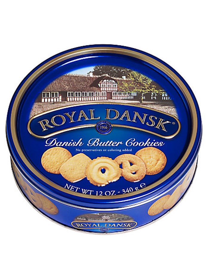 17951 - C&T Danish Style Butter Cookies - 12 oz. (Case of 12) - Box:  - Loc: N9