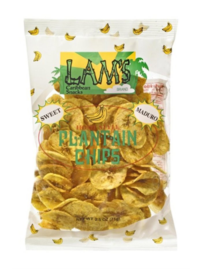 17959 - Lam's Plantain Chips, Sweet & Salty (Maduro - Salado) - 2.25 oz. - Box:  - Loc: N5