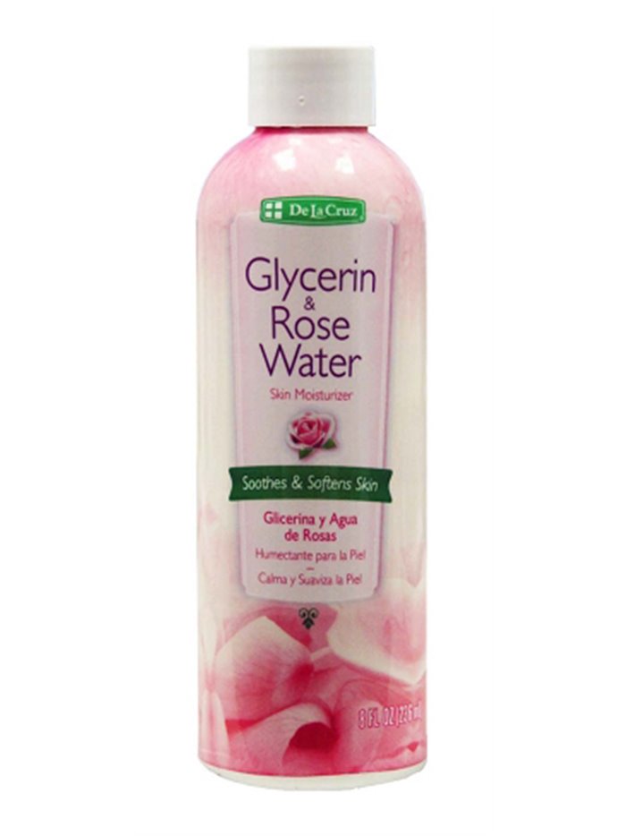 17978 - De La Cruz Glycerin & Rose Water - 8 fl. oz. - Box:  - Loc: P2