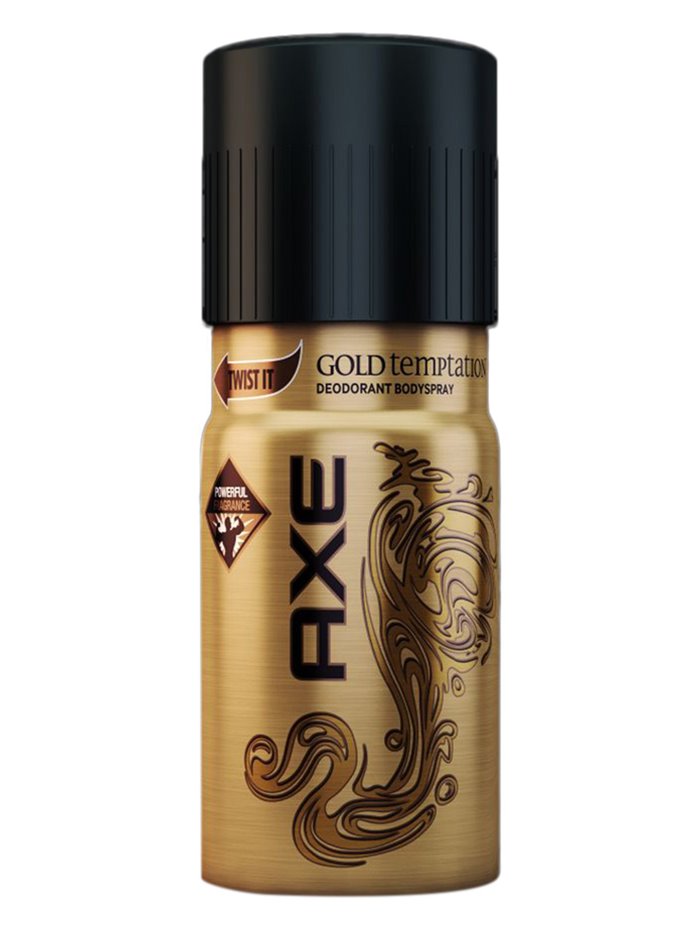 18015 - Axe Body Spray Gold Temptation - 150ml - Box:  - Loc: 31M