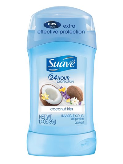 18021 - Suave Deodorant, Coconut Kiss - 1.2/1.4 oz. - Box:  - Loc: K8