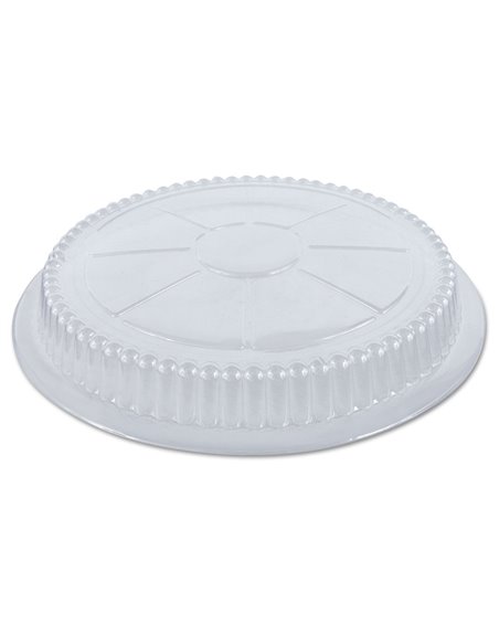 18110 - Round Plastic Dome Lids 6" - 500 Pcs - Box:  - Loc: 12F