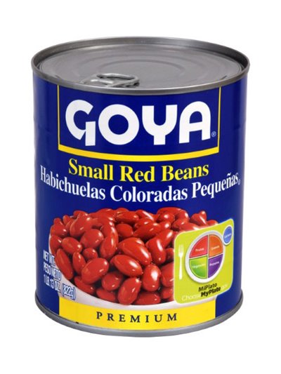 18130 - Goya Small Red Beans - 29 oz. (Pack of 12) - Box:  - Loc: G10