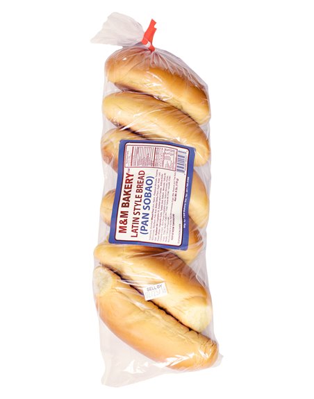 18182 - M&M Bakery Pan Sobao - 6oz. (Case of 12) - Box:  - Loc: Q2