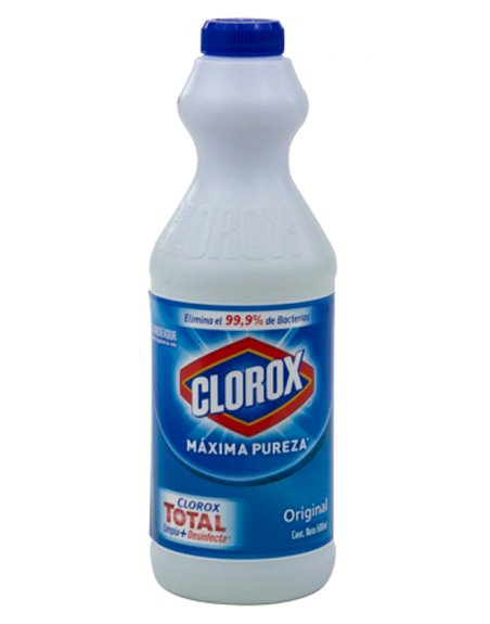18378 - Clorox Bleach Mexico - 500ml (Case of 20) - Box:  - Loc: B8