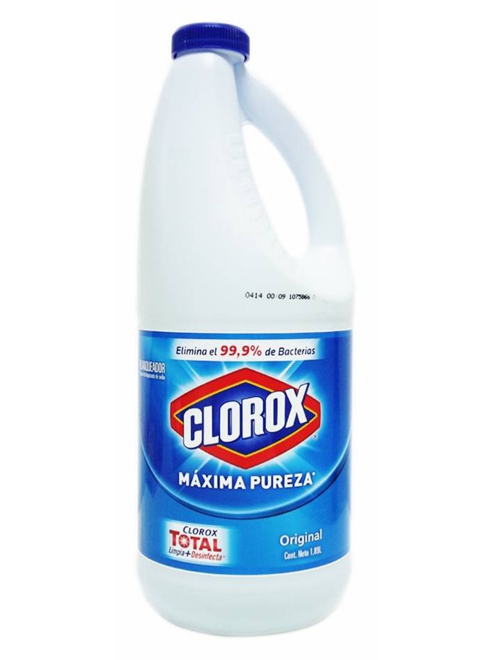 18380 - Clorox Bleach Mexico - 1.89 lt. (Case of 8) - Box:  - Loc: B7