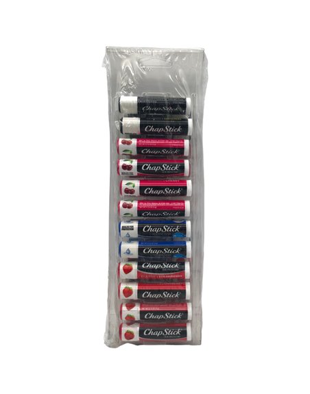 11441 - Chap Stick Assorted Flavors - 24ct - Box:  - Loc: K-1