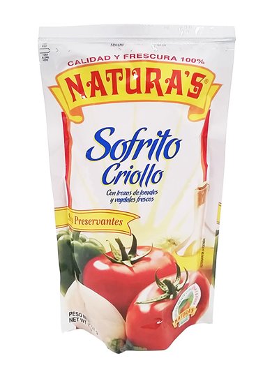 18546 - Natura's Sofrito Criollo Con Vegetales- 7.1oz. (Case of 24) - Box:  - Loc: N5