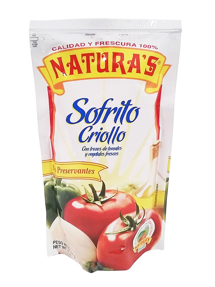 18546 - Natura's Sofrito Criollo Con Vegetales- 7.1oz. (Case of 24) - Box:  - Loc: N5