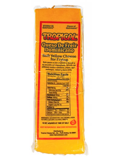 18551 - Tropical Queso de Freir ( Yellow) - 5 lb. Price/Lb. - Box:  - Loc: NV-7