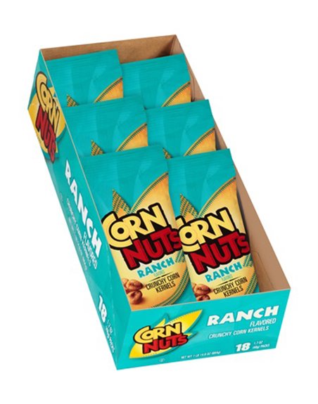 10398 - Corn Nuts, Ranch - 1.7 oz. ( 18 Count ) - Box:  - Loc: M10