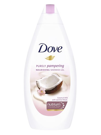 18759 - Dove Body Wash, Purely Pampering, Shea Butter & Vanilla - 500ml. (Case of 6) - Box:  - Loc: F2