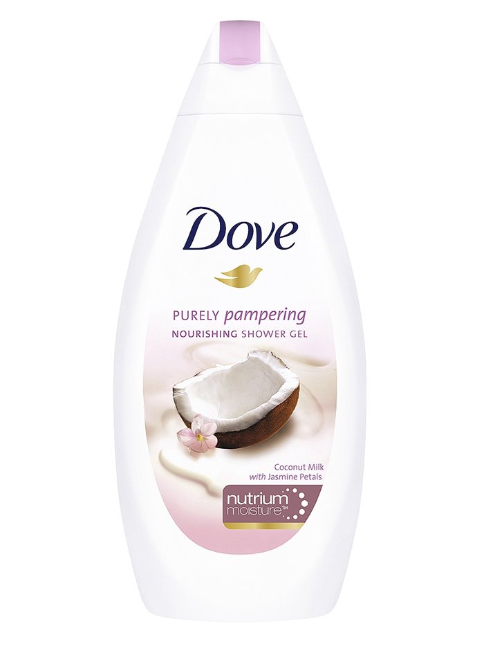 18759 - Dove Body Wash, Purely Pampering, Shea Butter & Vanilla - 500ml. (Case of 6) - Box:  - Loc: F2