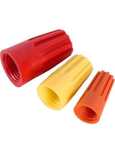 18855 - Twist On Wire Connectors 18 Pcs (TS-11923) - Box:  - Loc: A1
