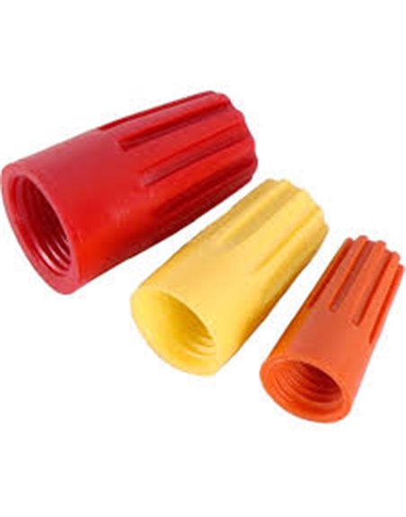 18855 - Twist On Wire Connectors 18 Pcs (TS-11923) - Box:  - Loc: A1