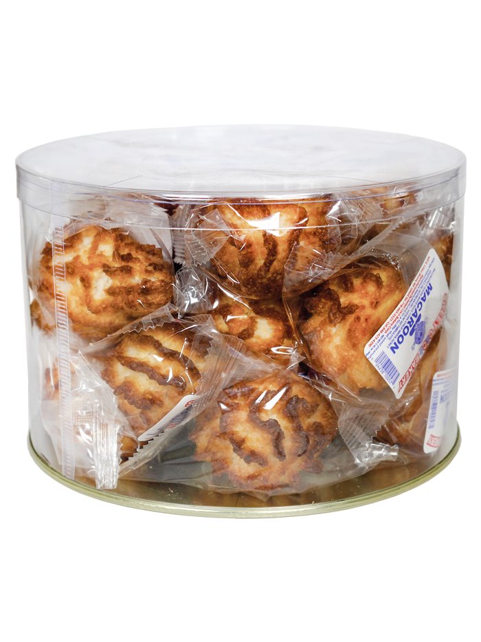 18933 - Sweet Coco Bakery, Macaroon (Envuelto) - 2 oz. (18 Count) - Box:  - Loc: P0