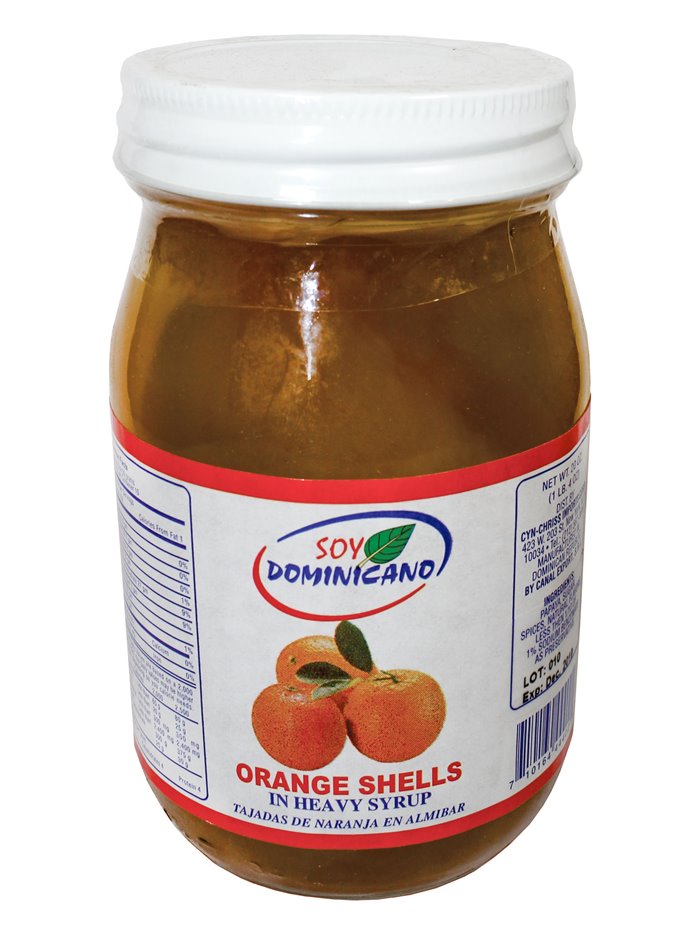 18981 - Soy Dominicano Orange Shells - 20 oz. - Box:  - Loc: F1