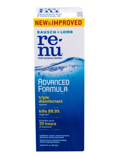 19245 - Bausch+Lomb Renu Advance Formula - 2 fl. oz. - Box:  - Loc: P0