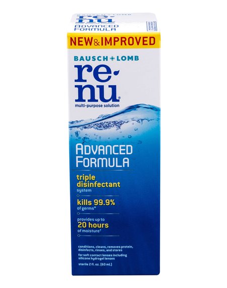 19245 - Bausch+Lomb Renu Advance Formula - 2 fl. oz. - Box:  - Loc: P0