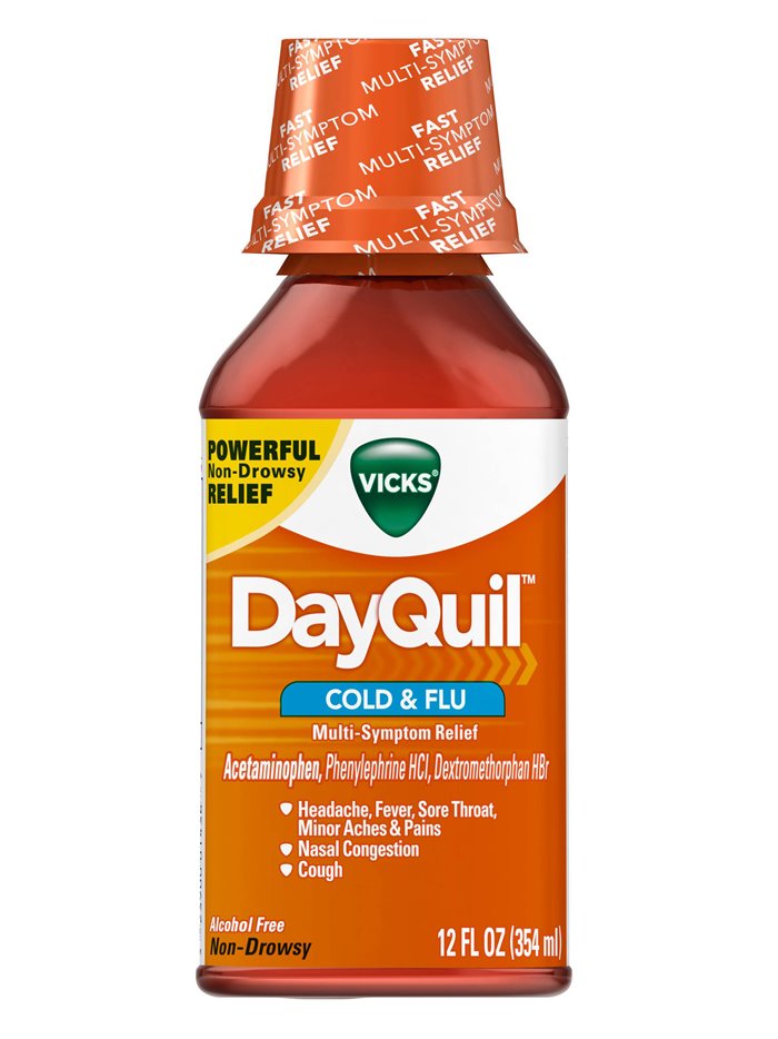 19398 - Dayquil Severe Liquid Cold & Flu - 12 fl. oz. - Box:  - Loc: L4