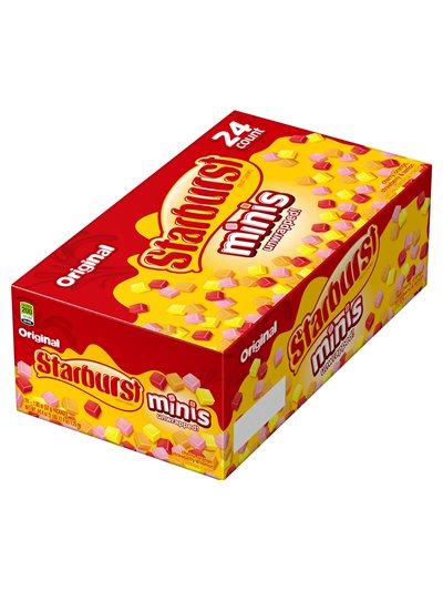 904 - Starburst Minis Original - 24ct - Box:  - Loc: M9