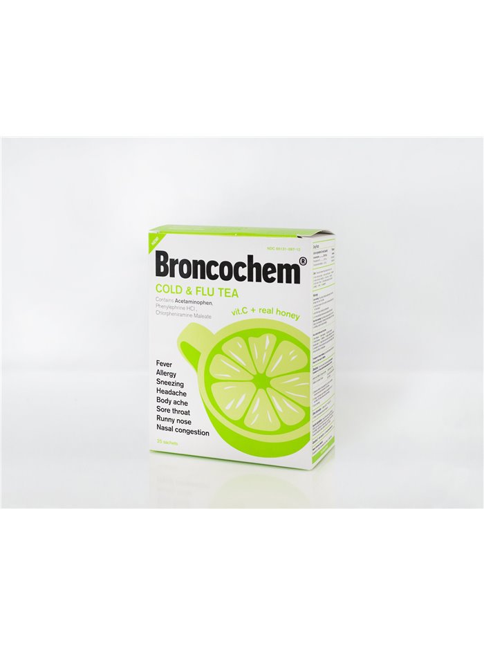 19408 - Broncochem Te Antigripal - 25 Count - Box:  - Loc: K6