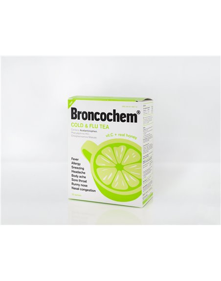 19408 - Broncochem Te Antigripal - 25 Count - Box:  - Loc: K6