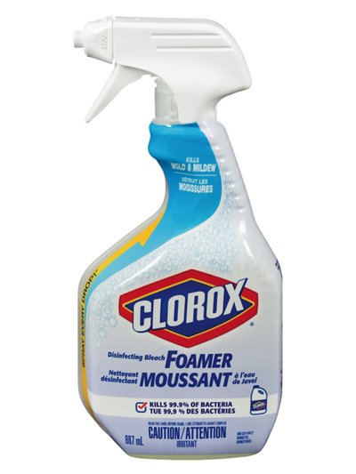 19412 - Clorox Spray, Desinfecting Bleach Foamer ( 01397 ) - 887ml - Box:  - Loc: 