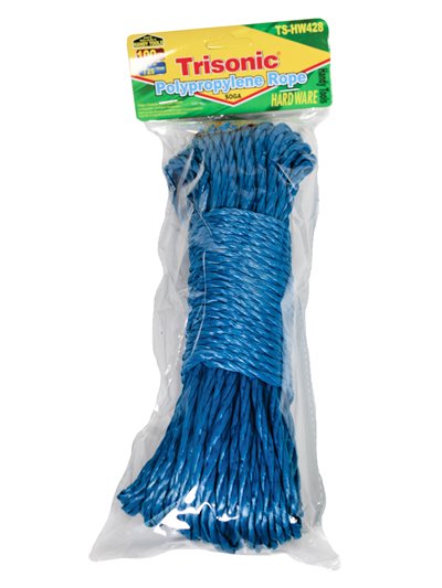 16608 - Trisonic Polypropylene Rope - 100 ft. - Box:  - Loc: A1