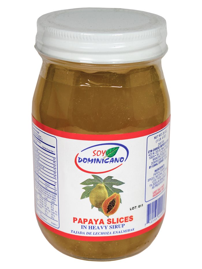 17172 - Soy Dominicano Papaya - 20 oz. - Box:  - Loc: F1