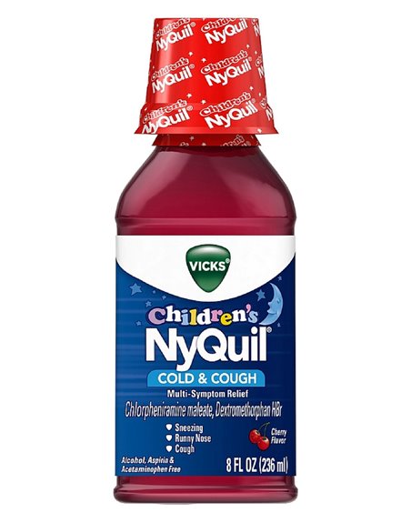 9951 - Nyquil Liquid Childrens - 8 fl. oz. - Box:  - Loc: K4