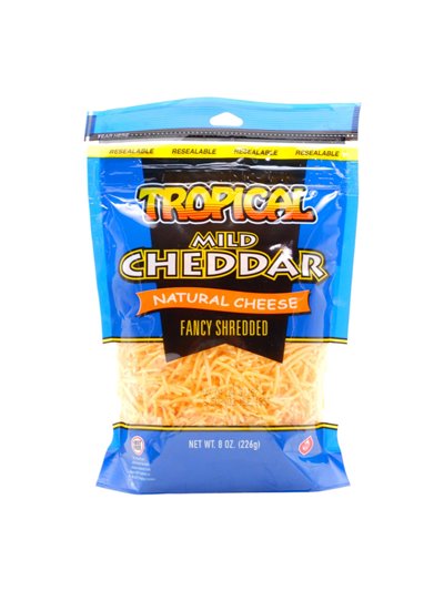 19473 - Tropical Mild Cheddar Cheese 8oz - Box:  - Loc: 