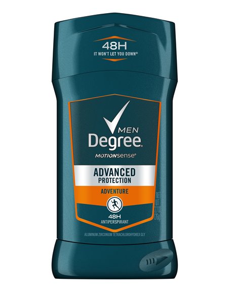 19642 - Degree Men Advance Protection, Adventure  - 2.7 oz. - Box:  - Loc: K7
