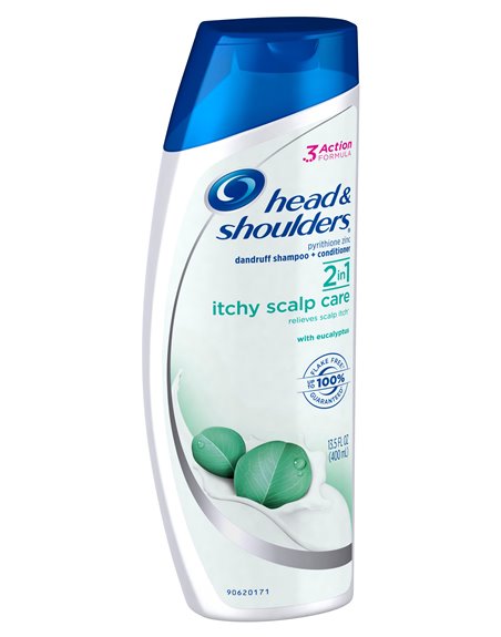19683 - Head & Shoulder 2in1 Itchy Scalp Care - 13.5 fl. oz. (400ml) - Box:  - Loc: 32M