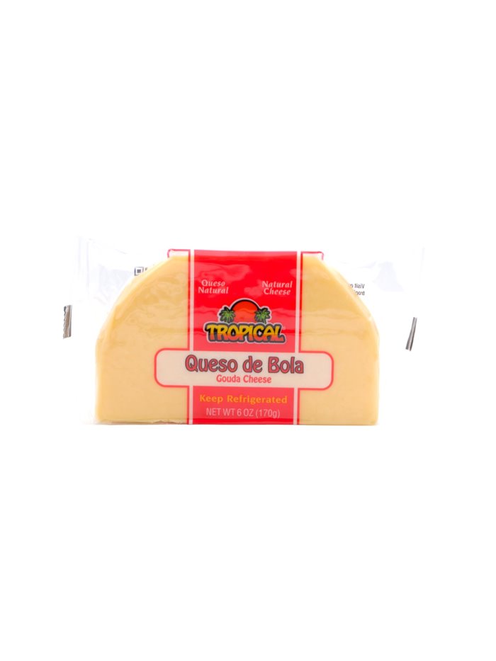 19835 - Tropical Queso De Bola Yellow - 6 oz. - Box:  - Loc: NV-7