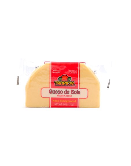 19835 - Tropical Queso De Bola Yellow - 6 oz. - Box:  - Loc: NV-7